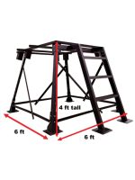 4' Elevated Steel Stand for Hunting Blinds