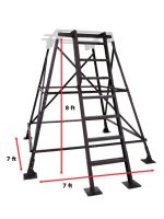 8′Elevated Steel Stand for Hunting Blinds