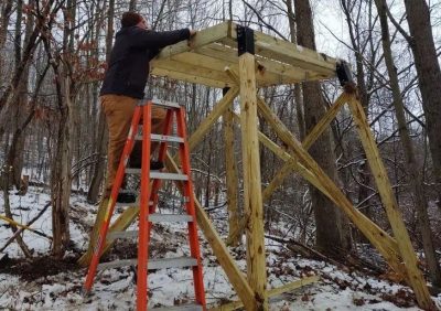 Elevated Deer Blind