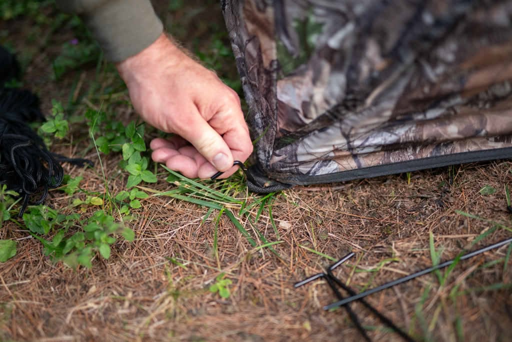 Ground Blind Scent Control Keep Deer's From Smelling You