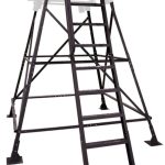 8′Elevated Steel Stand for Hunting Blinds